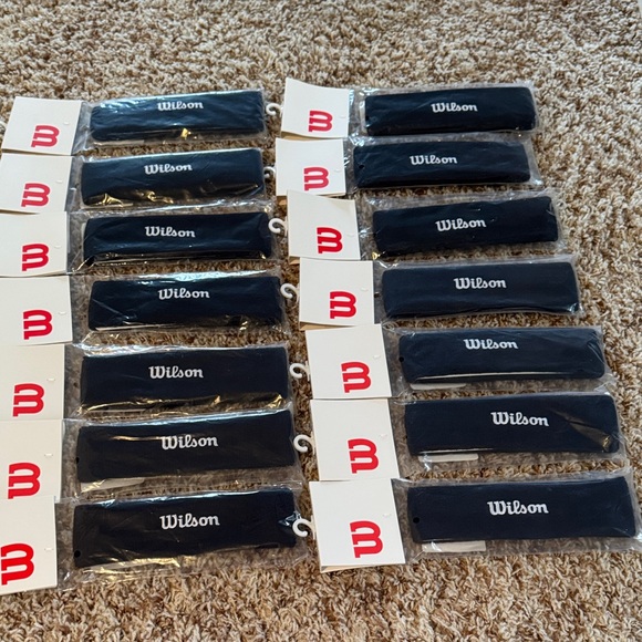 Wilson Black Racket Overgrip Set - Picture 1 of 8